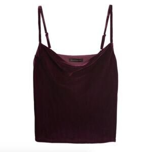 GAP Velvet Cowl-Neck Camisole Size Large NWT
